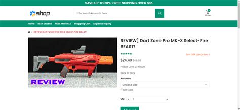 WARNING!! do not buy from this shop! it's a MASSIVE SCAM! : r/Nerf 